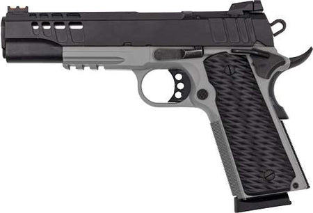 GREAT LAKES GL1911 45ACP PSTL 5" BULL SHARK GRY, RMSC CUT 2-7RD