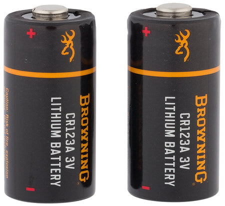 Browning 3742000 CR123A Lithium Battery 3 Volt Two-Pack