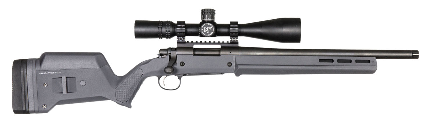 Magpul MAG495 Hunter 700 Fixed Stock with Aluminum Bedding Stealth Gray Remington 700 SA
