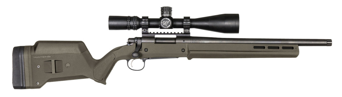 Magpul MAG495 Hunter 700 Fixed Stock with Aluminum Bedding OD Green Remington 700 SA