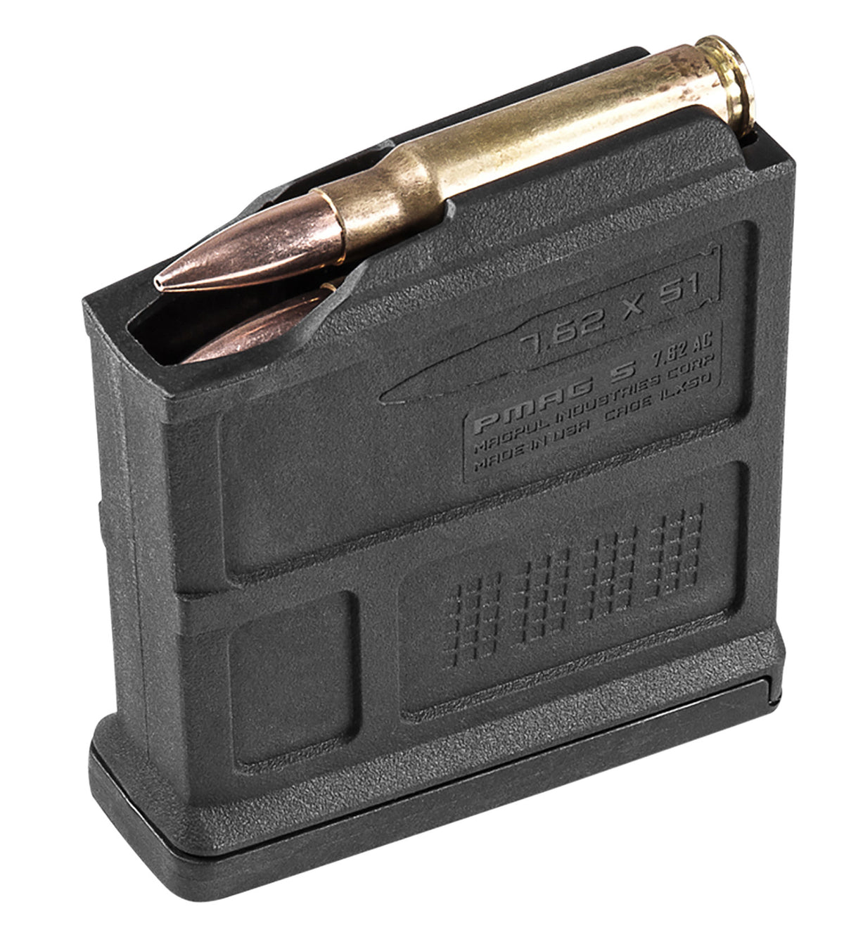 Magpul MAG549BLK PMAG 5rd AICS Short Bolt Action Magazine 308 Win/260 Rem/243 Win/7.62x51mm NATO Black Polymer