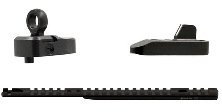 XS Sights ML10015 Marlin 1895 Optic Rail Mount with Ghost Ring WS Backup Iron Sights