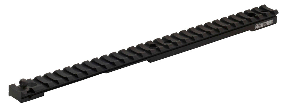 XS Sights RU5000RN Black Anodized Scout Rail Mount with Ghost Ring for Ruger GunSite