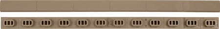Magpul MAG602-FDE Flat Dark Earth M-LOK Type 1 Low-Profile Rail Cover Set