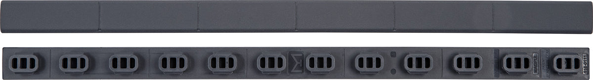 Magpul MAG602-GRY Stealth Gray M-LOK Type 1 Low-Profile Rail Cover Set