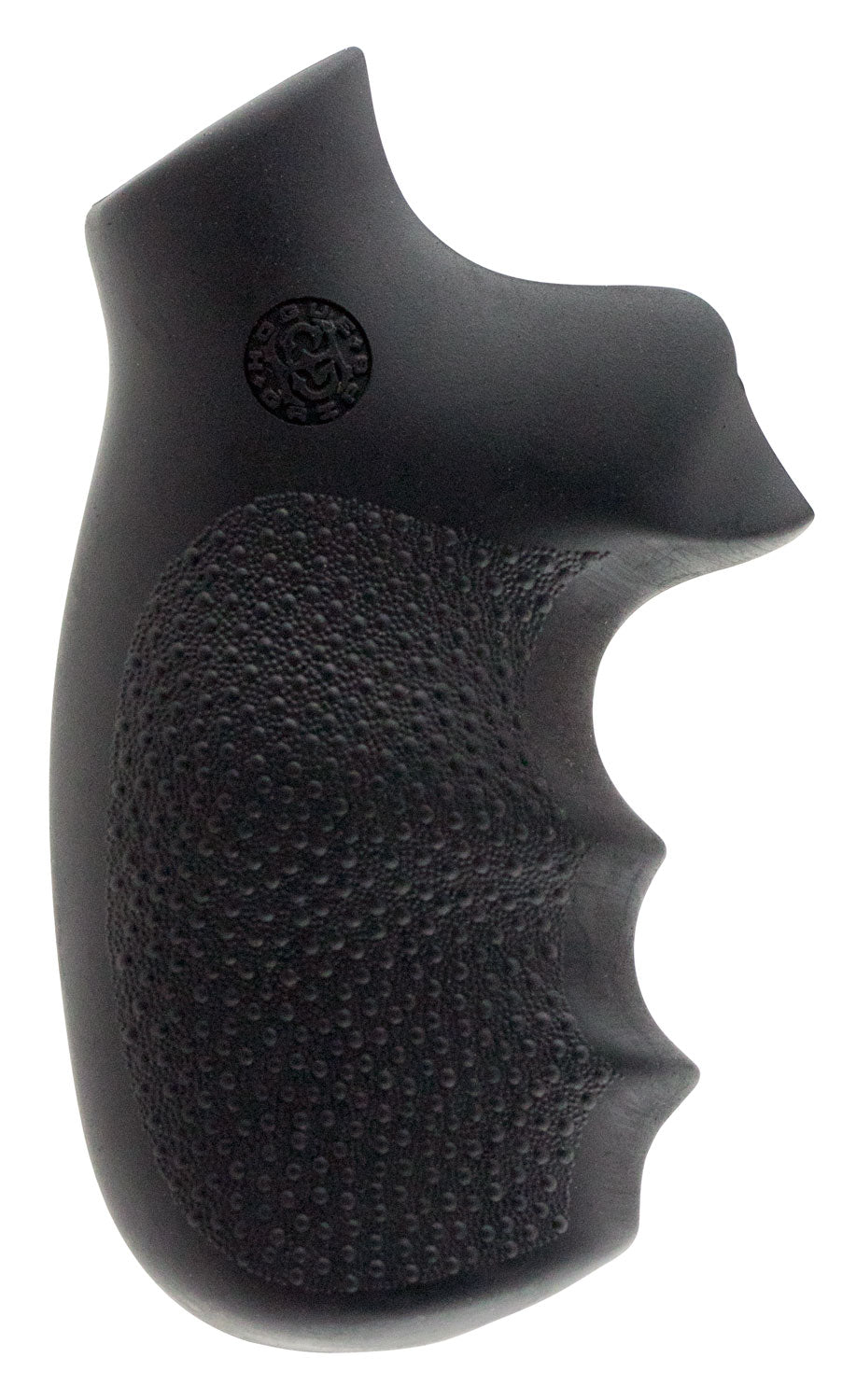 Hogue 48000 Colt Detective Special Diamondback Cobra OverMolded Monogrip Black Rubber Finger Grooves