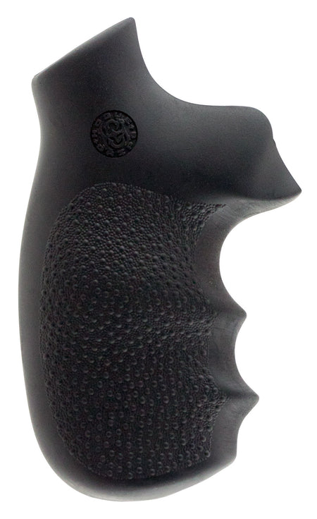 Hogue 48000 Colt Detective Special Diamondback Cobra OverMolded Monogrip Black Rubber Finger Grooves