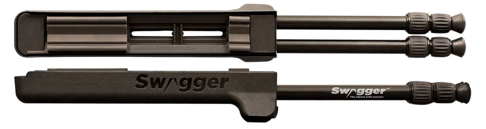 Swagger SWAGBPHT42 Hunter Bipod with Flex Leg System, 9.75"-41.25" Adjustable Polymer