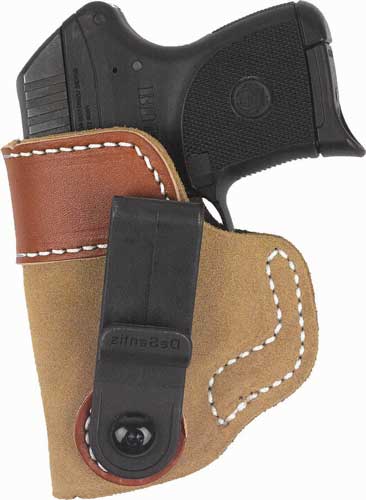 DeSantis Soft Tuck Holster RH IWB Natural Leather Fits 1911 3 to 3.5 Inch