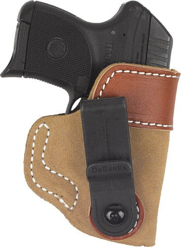 DeSantis Soft Tuck Holster RH IWB Natural Leather Fits Ruger LC9