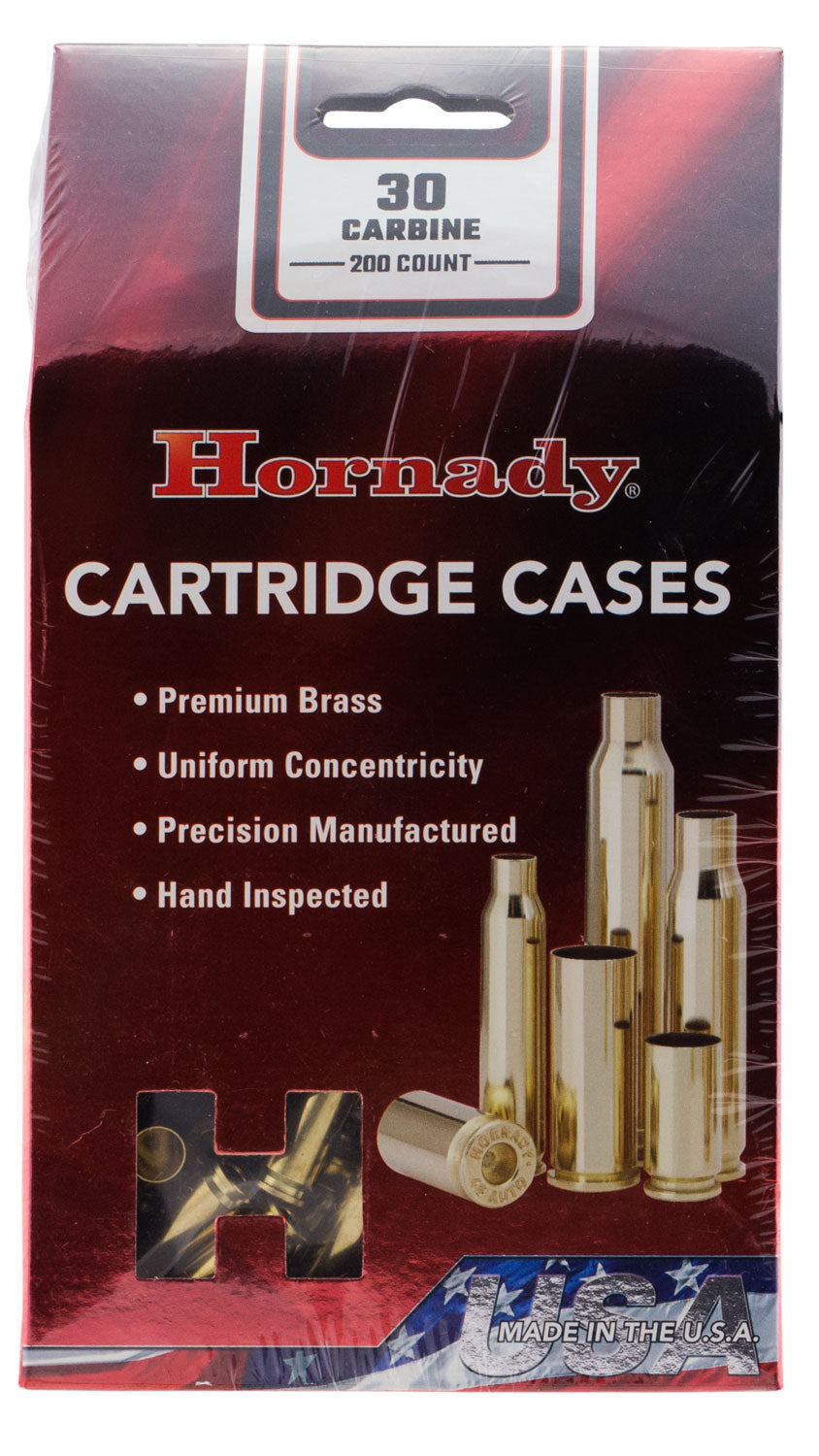 Hornady 8650 30 Carbine Unprimed Rifle Brass Cartridge Cases