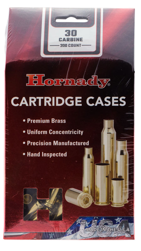 Hornady 8650 30 Carbine Unprimed Rifle Brass Cartridge Cases
