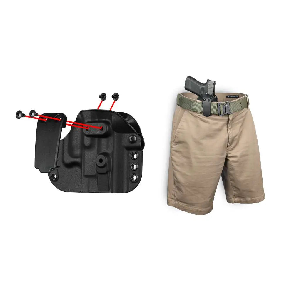 G-Code Paradigm Large Frame Black IWB/OWB Multi-Fit Holster
