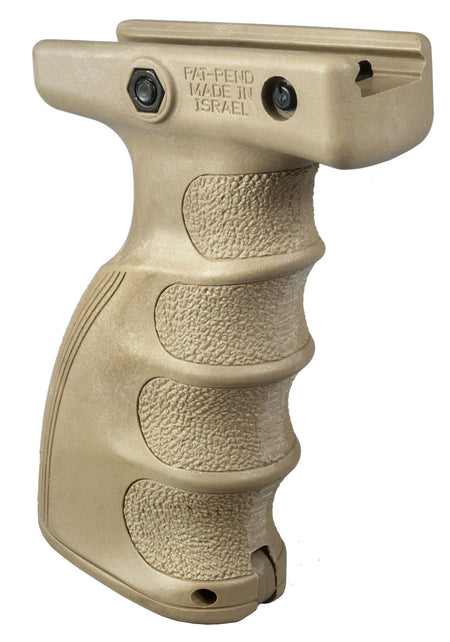 FAB Defense FXAG44ST AG-44S Angled Foregrip MIL-STD Picatinny Rail FDE Reinforced Polymer