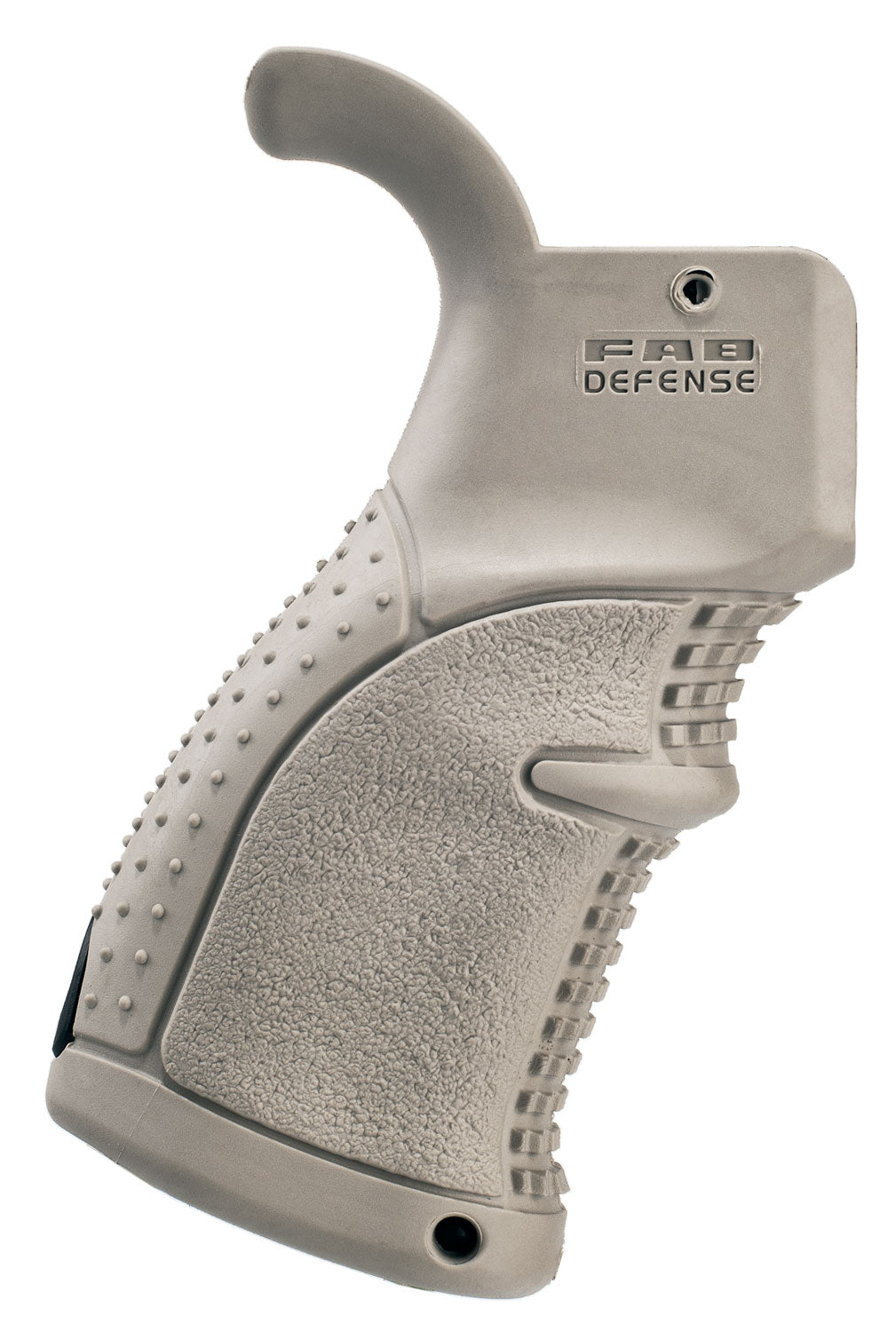 FAB Defense FXAGR43T AGR-43 Rubberized Beavertail Pistol Grip AR-15/M16/M4 FDE Polymer