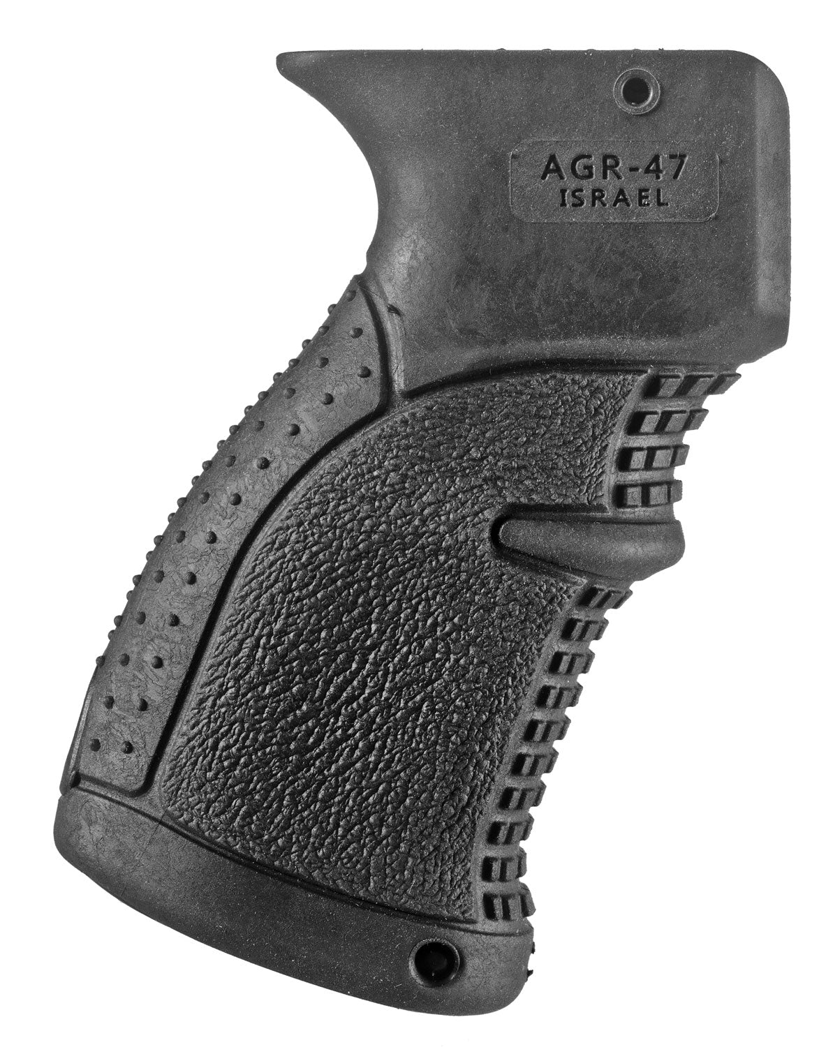 FAB Defense FXAGR47B AGR-47 Rubberized Beavertail Pistol Grip AK-47/74 Fiberglass Reinforced Black