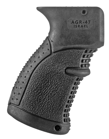 FAB Defense FXAGR47B AGR-47 Rubberized Beavertail Pistol Grip AK-47/74 Fiberglass Reinforced Black