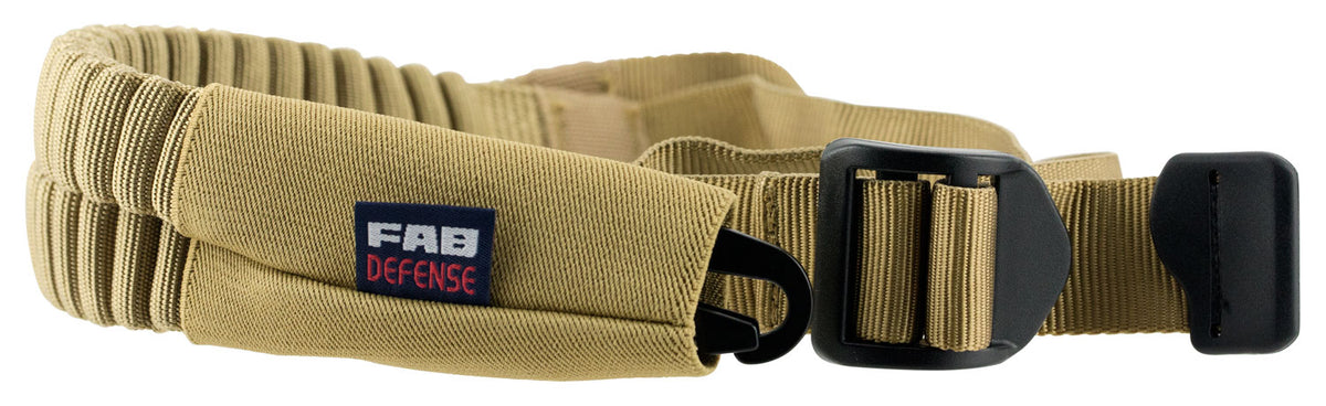 FAB Defense FXBUNGEET Flat Dark Earth Elastic Bungee 1-Point Sling AR 23.6"