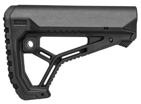 FAB Defense GL-Core AR-15/M4 Buttstock with Integrated Cheek Weld Black Polymer