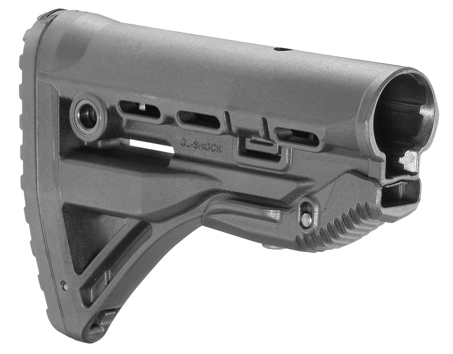 FAB Defense GL-Shock Anti-Rattle Buttstock for M16/M4 Black Reinforced Polymer
