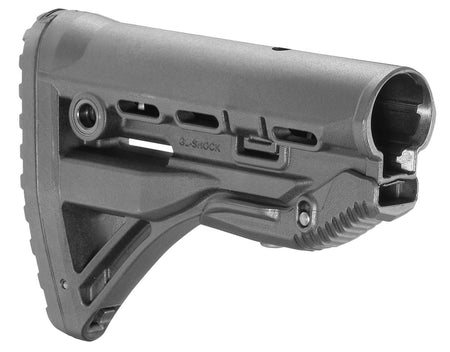FAB Defense GL-Shock Anti-Rattle Buttstock for M16/M4 Black Reinforced Polymer