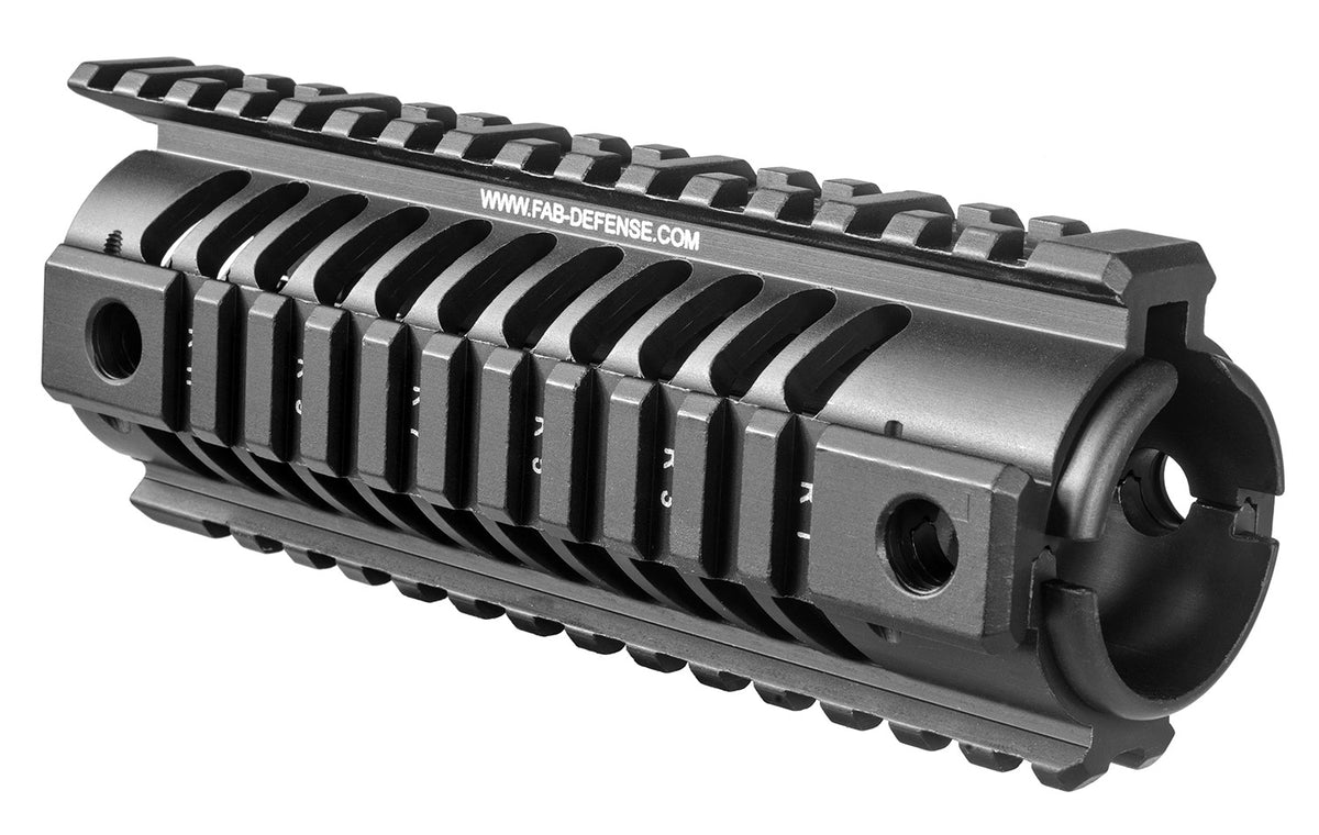 FAB Defense NFR Carbine Length M16 Quad Picatinny Rail Handguard Upgrade Black Anodized