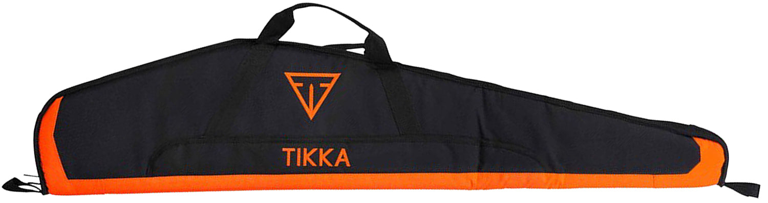 Beretta Tikka X Scoped Rifle Soft Case 49" Black/Orange 600D Polyester with Nylon Handle