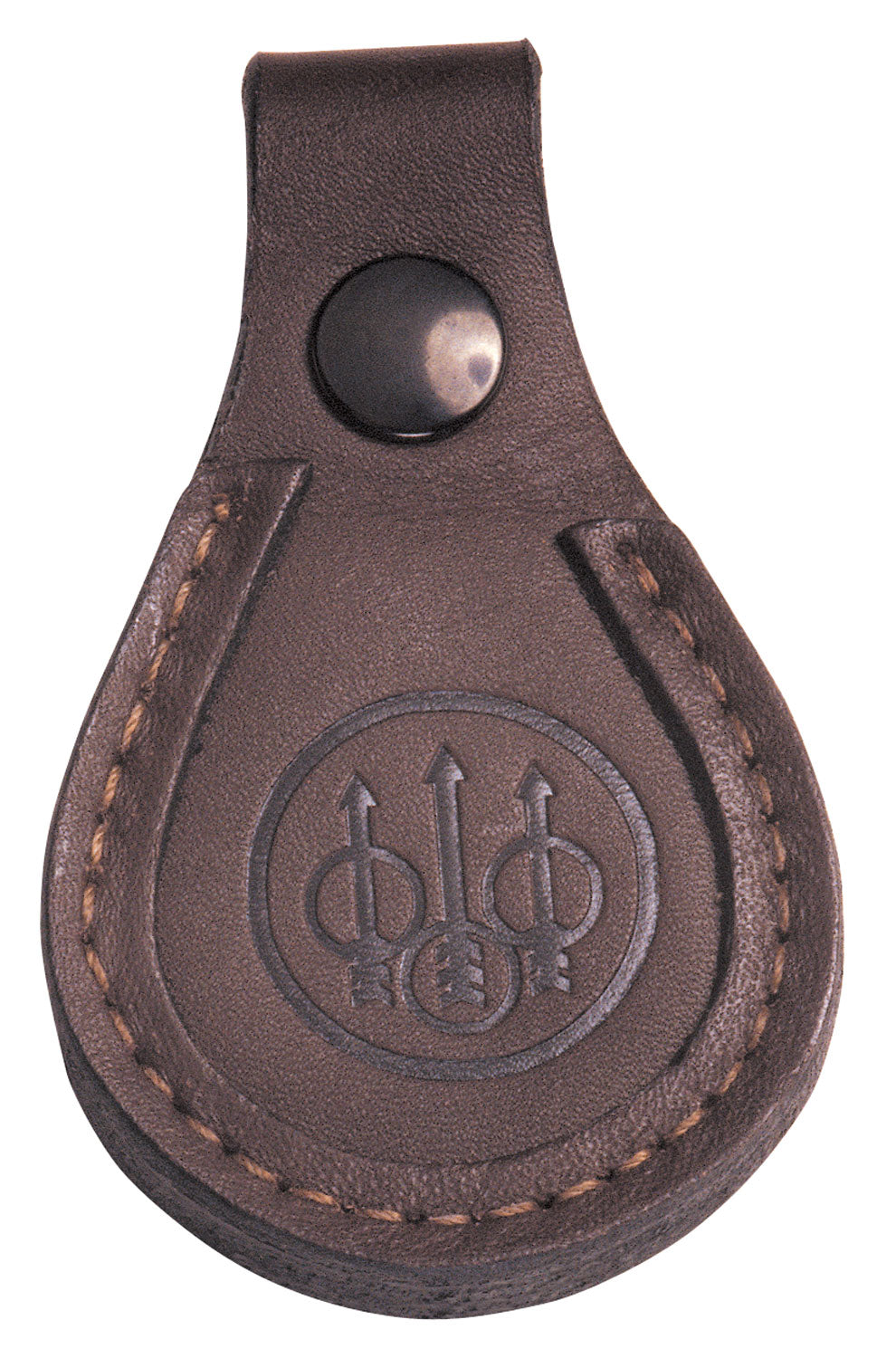 Beretta USA Trident Logo Barrel Rest Toe Pad Harness Leather Brown