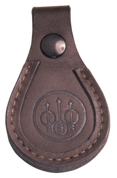 Beretta USA Trident Logo Barrel Rest Toe Pad Harness Leather Brown