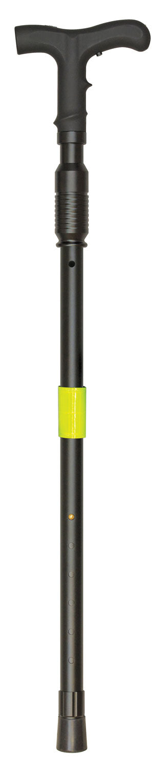 PSP ZAPCOVERTCAN Covert Stun Gun Walking Cane Black Polymer Rechargeable