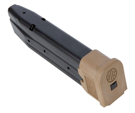 Sig Sauer MAGMODF921COY 21rd Extended 9mm Luger Magazine Fits P320 M17 M18 Coyote Finish
