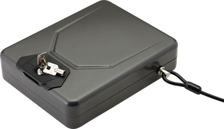 Hornady 98153 Alpha Elite Lock Box Black Steel TSA-Compliant Key Entry