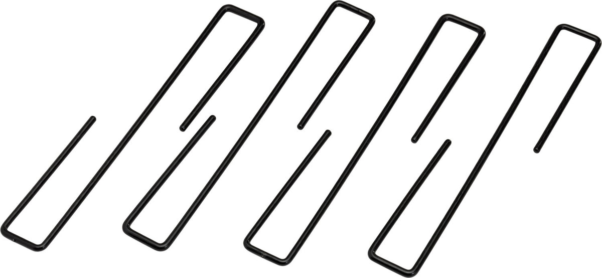 Hornady 95870 Universal Pistol Shelf Mount Hanger Black Steel 4 Pack