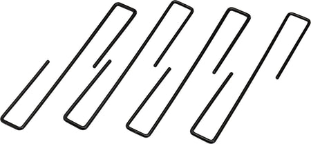 Hornady 95870 Universal Pistol Shelf Mount Hanger Black Steel 4 Pack
