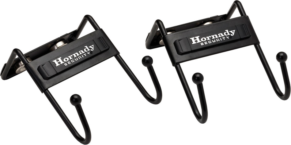 Hornady 95911 2-Pack Black Metal Magnetic Hooks for Gun Safes