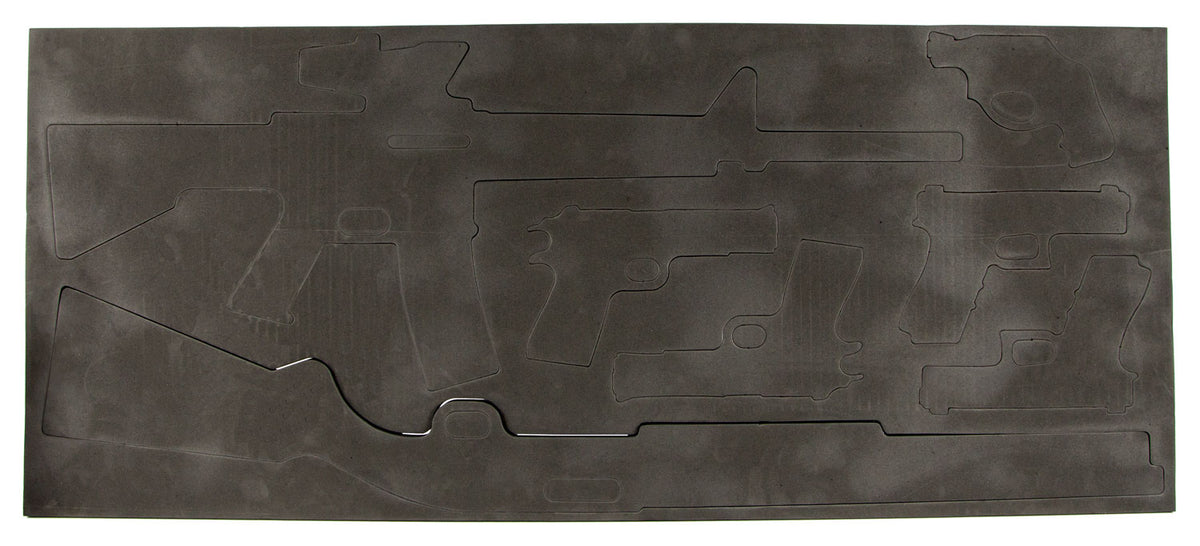Hornady 98251 Gun Safe Foam Sheet Black 40" x 18" x 1.2"