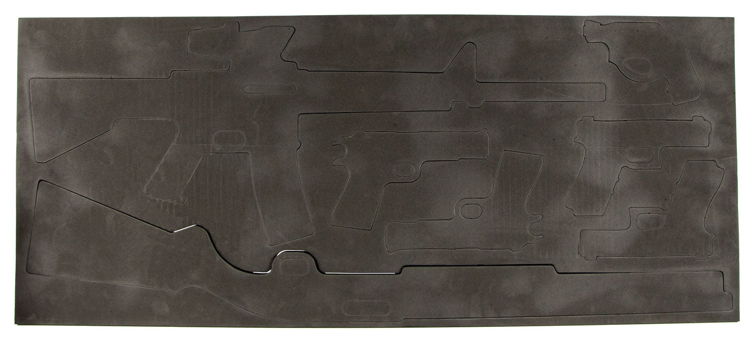 Hornady 98251 Gun Safe Foam Sheet Black 40" x 18" x 1.2"