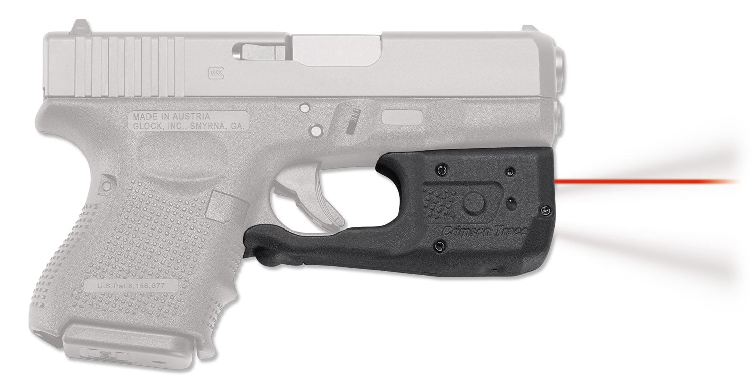 Crimson Trace Laserguard Pro Compatible with Glock Subcompact Pistols, Red Laser & White Light