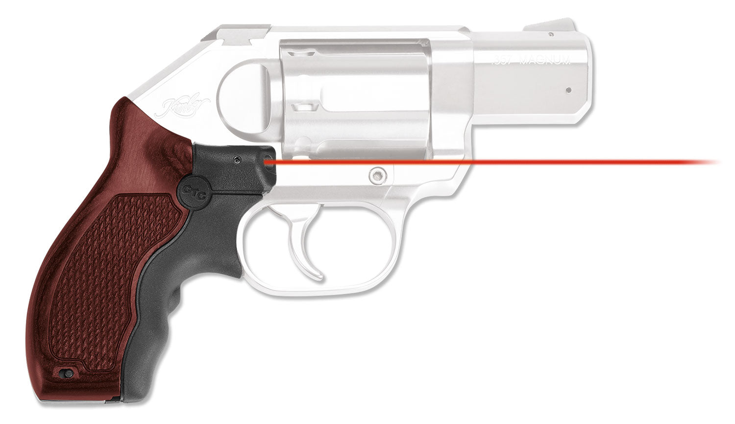 Crimson Trace LG-952 Master Series Lasergrips Kimber K6S, Red Laser Rosewood Panels