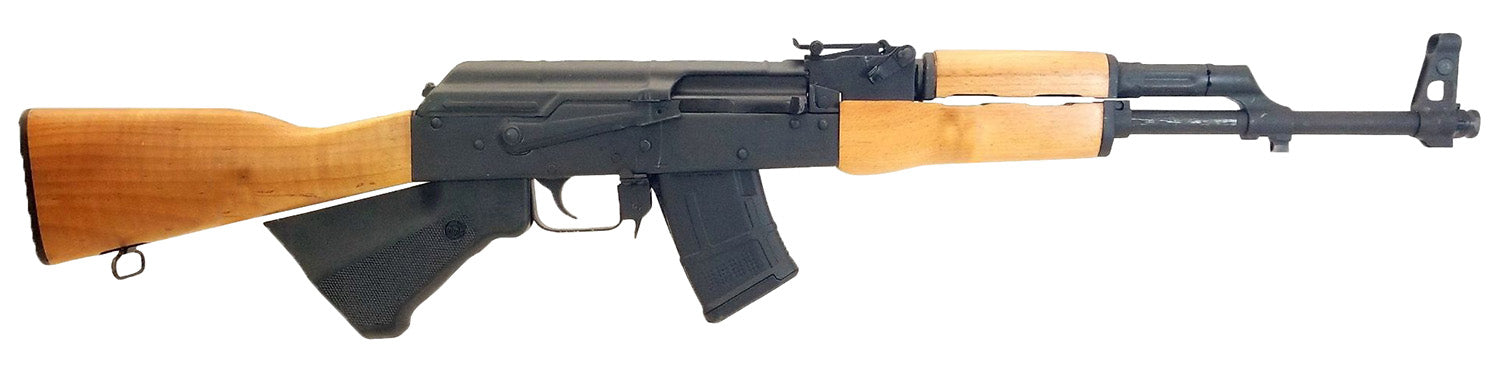 Century Arms RI3333CCN WASR-10 *CA Compliant 7.62x39mm 10+1 16.25" Chrome-Lined Hammer Forged Barrel, Hardwood Stock & Forend, Black Polymer Grip w/Integrated Shark Fin, Includes 1 10rd Magazine