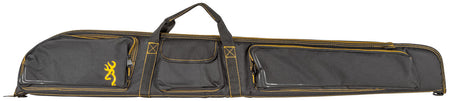 Browning 1419559902 Black & Gold 54" Polyester Shotgun Case Water-Resistant Black/Gold