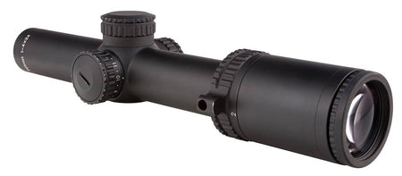 Trijicon AccuPower 1-4x24mm SFP Riflescope Illuminated Green Segmented Dot 30mm Tube Black 1900007