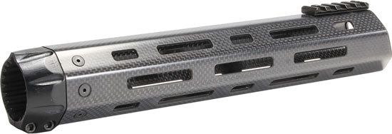 TacStar 12" M-LOK Carbon Fiber AR-15 Free-Float Handguard with Rail