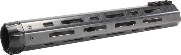 TacStar 15" M-LOK Carbon Fiber AR-15 Free-Float Handguard with Rail