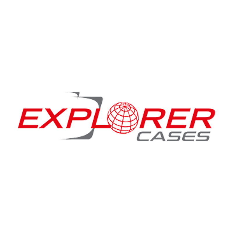 Explorer Single Pistol Hard Case Orange Pre-Cubed Foam 11.81"x8.28"x2.28"