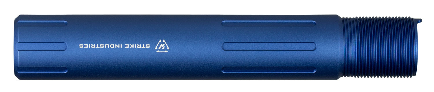 Strike Industries Slick Pistol Receiver Extension AR Carbine Blue Anodized Aluminum Tube