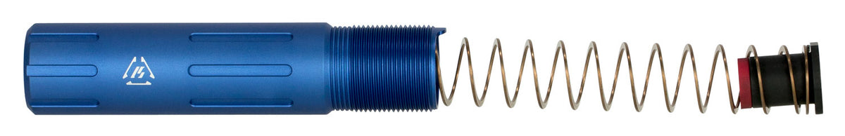 Strike Industries AR Pistol PDW Buffer Tube Blue Anodized Aluminum Slick Profile