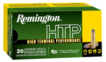 Remington HTP Semi Jacketed Hollow Point 110 Grain .357 Magnum 1295 fps 047700497204