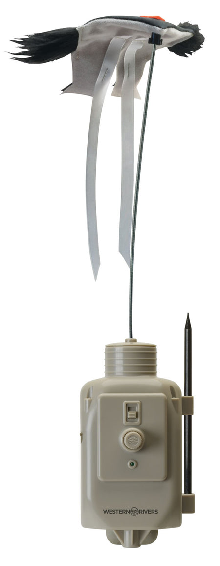 Western Rivers Mantis Pro Electronic Caller Decoy, Brown Molded Plastic