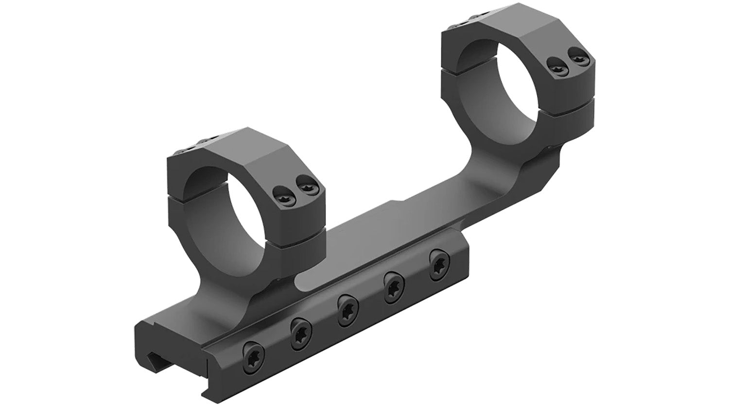 Leupold 177094 Mark AR 1-Piece Integrated Base and Rings 30mm Tube Matte Black